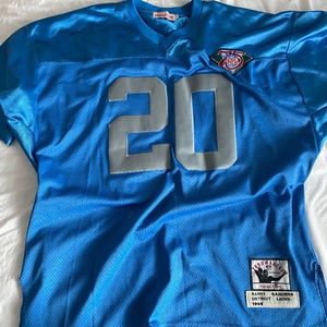 Barry sanders nfl 75th anniversary jersey